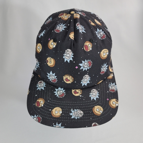 Rick And Morty Bioworld Adult Swim Snapback Adult Hat Cap - Picture 12 of 12